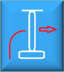 Magnetische puthaken met “QUICK UNLOCK” systeem. Een lichte zijdelingse beweging maakt de puthaak los van het deksel.